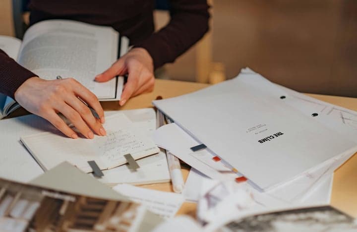 Research notes and documents